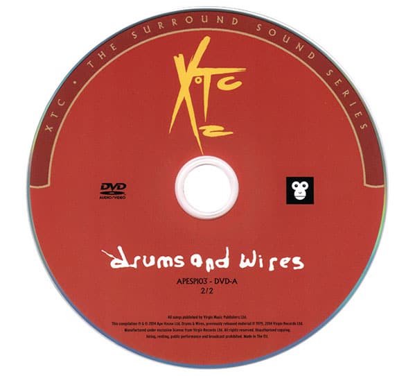 XTC Drums & Wires 5.1 DVD