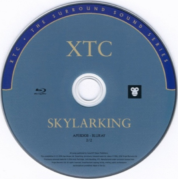 XTC Skylarking 5.1 Blu-Ray