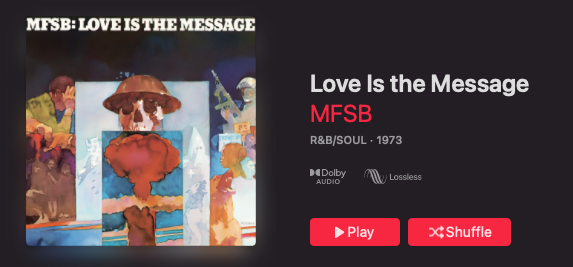 MFSB Apple Music Quad