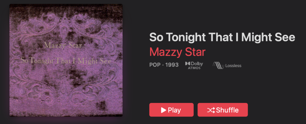 Mazzy Star Dolby Atmos