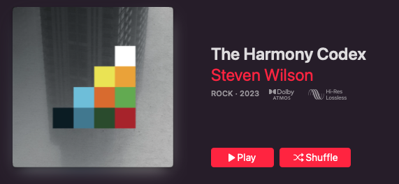 SW Harmony Codex Dolby Atmos Apple Music