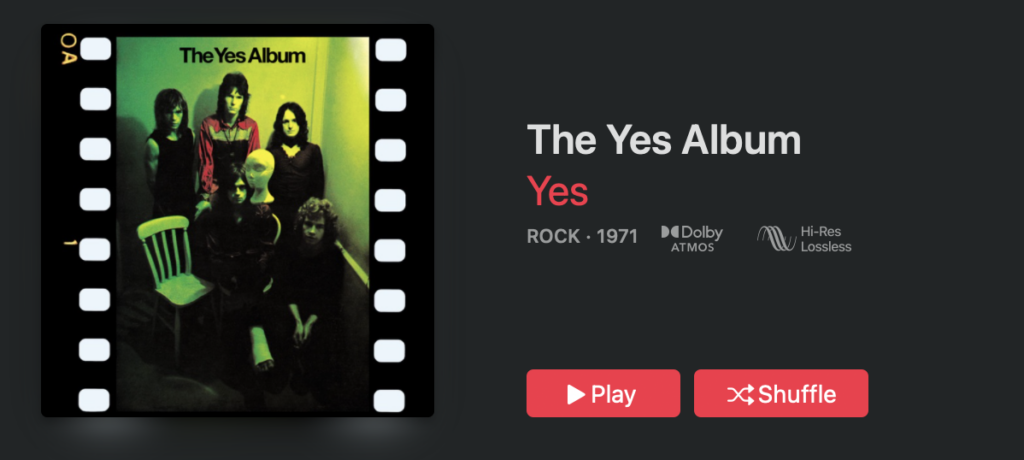 The Yes Album Dolby Atmos Steven Wilson