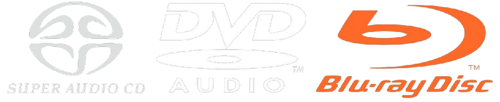 SACD DVD-Audio Blu-Ray 5.1
