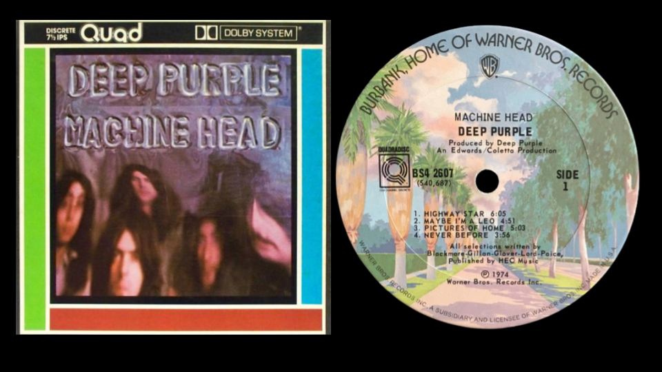 Deep Purple Machine Head Atmos 5.1 50th 2024 Quadraphonic