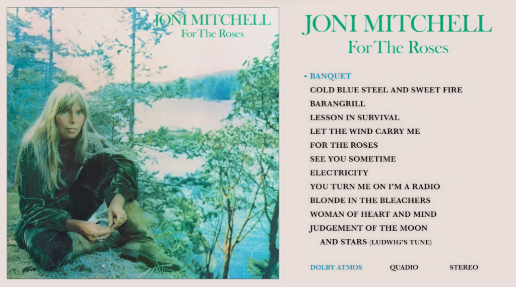 Joni Mitchell Asylum Albums Quadio Blu-Ray IAA