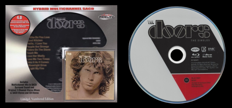 Best Of The Doors Atmos 5.1 Quad Blu-Ray Rhino