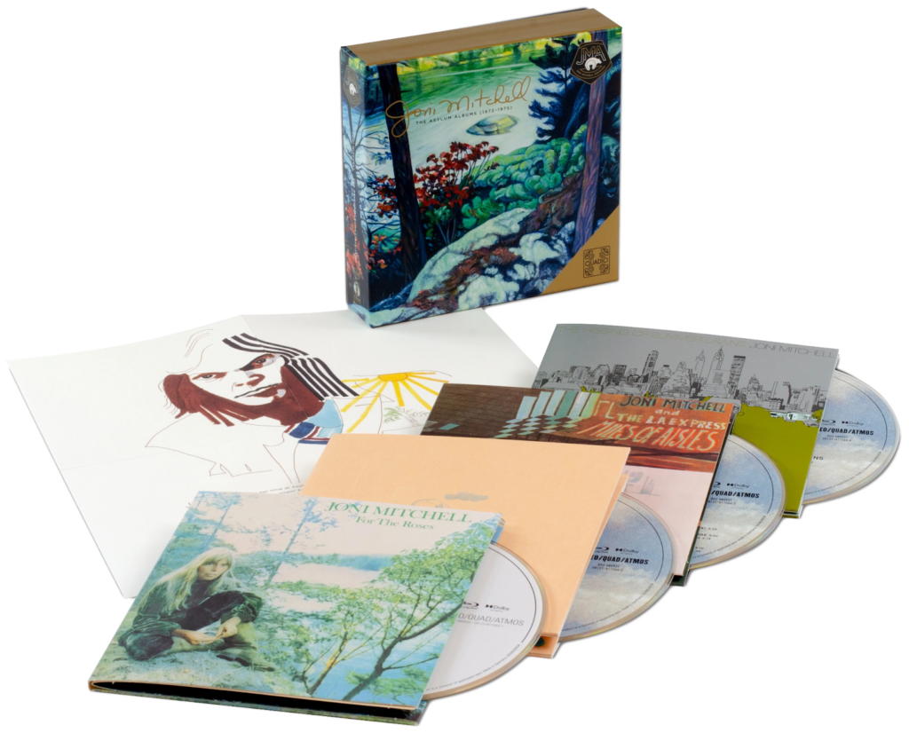 Joni Mitchell Asylum Albums Quadio Blu-Ray IAA